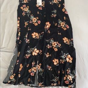 Floral H&M skirt